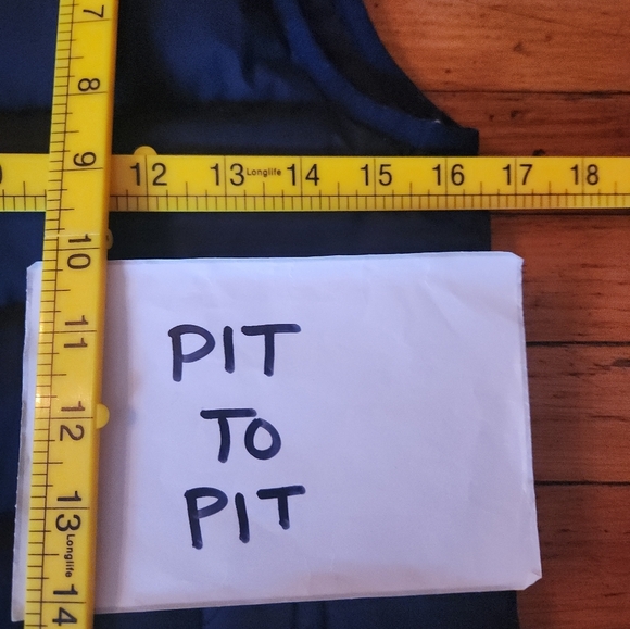 J.Crew Petite Mountain Down Navy Puffer Vest - Picture 9 of 11